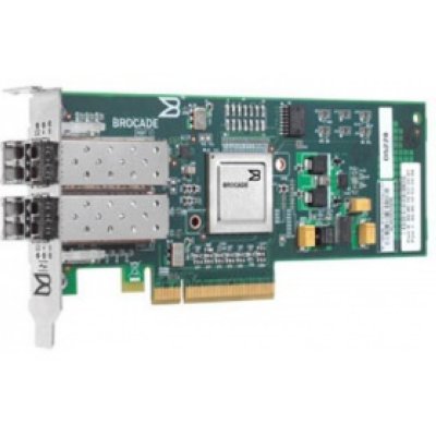 Dell Brocade BR825 FC8 Dual Port HBA Card  PCIe 8Gbps Fibre Channel (406-10296)