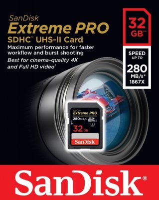   SANDISK Extreme microSDHC 32Gb Class 10 UHS-I U3 + SD  (SDSQXNE-032G-GN6MA)