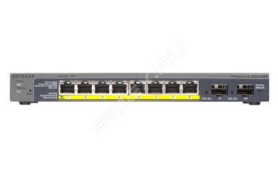  NetGear (GS110TP-200EUS) 8- 10, 100, 1000BASE-T PoE+, SFP