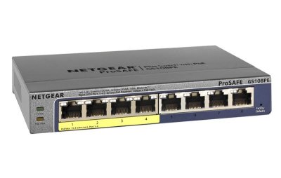  NETGEAR GS108PE-300EUS 8-  (  4   PoE)  ProSafe P