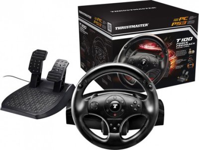    PC Thrustmaster 4060051 T100 FFB Racing Wheel    PC/PS3