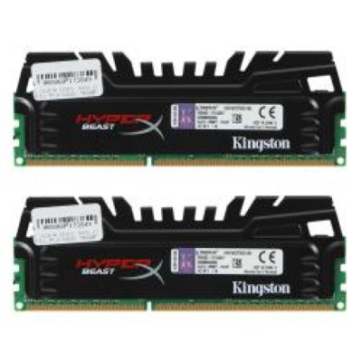   DIMM 16Gb 2x8Gb KIT DDR3 PC19200 2400MHz Kingston HyperX XMP Beast Series (KHX24C11T3K