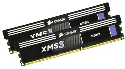   8Gb (2x4Gb) PC3-12800 1600MHz DDR3 DIMM Corsair CMX8GX3M2A1600C11 Retail