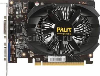  Palit PCI-E NV GTX650 1024Mb 128bit DDR5 1058/ 5000 DVI+mHDMI+CRT RTL (NE5X65001301-107XF