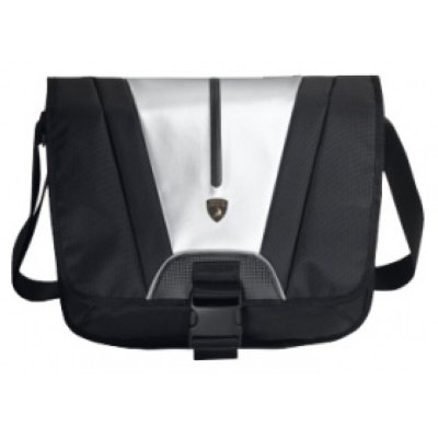    ASUS Bag ASUS LAMBORGHINI Messenger for 12" laptop/Black&silver 470 (L) x 160 (W)