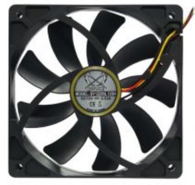   . Scythe Slip Stream PWM 120 Fan, 120x120x25mm (SY1225SL12LM-P) OEM