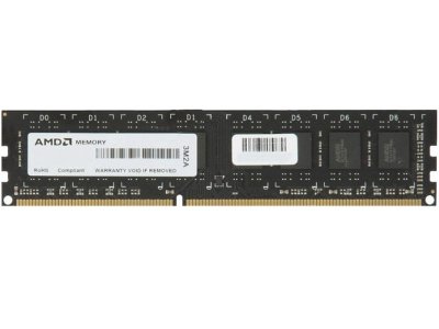   AMD PC3-12800 DIMM DDR3 1600MHz - 4Gb AV34G1601H1-UO