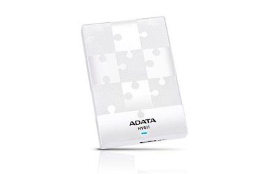  ADATA (AHV611-1TU3-CWH) HV611 White USB3.0 Portable 2.5" HDD 1Tb EXT (RTL)