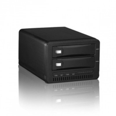  NAS- AgeStar WNS23A, 2 x 3.5" HDD SATA, RAID0/1; Large, USB3.0 + GLAN + WIFI, Blac