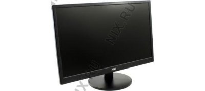  23.6" AOC E2470SWHE Black 1920x1080, 5ms, 250 cd/m2, 1000:1 (DCR 20M:1), D-Sub, HDMI*2, Head