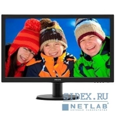  LCD PHILIPS 23.6" 243V5LSB/10(62) LCD, 1920 x 1080, 170/160, 10M1, 5ms, 250cd/m, D-Sub