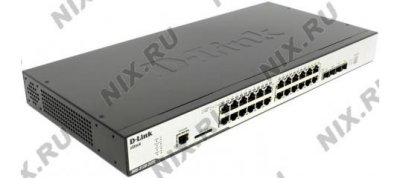 D-Link (DGS-3120-24TC /B1ARI)   (20UTP 10/100/1000Mbps + 4Combo 1000BASE-T/SFP)