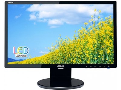  21.5" Asus VE228H LED (1920*1080), 5ms, 250 cd/m2 ,10 M:1,170(H),160(V), DVI, HDCP, HDMI w