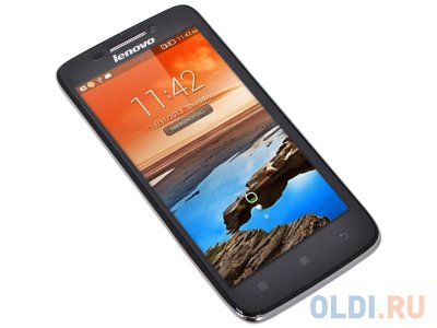   Lenovo S650 IdeaPhone Silver 2 sim, Android 4.2, 4.7", 540x960, FM, BT, WiFi, GPS, 8