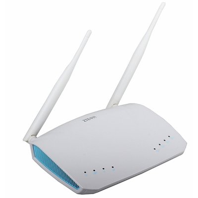  ZTE E5501 white WiFi 802.11b/g/n 300Mb/s, 4xLAN 100Mb/s, Antenna outside, 