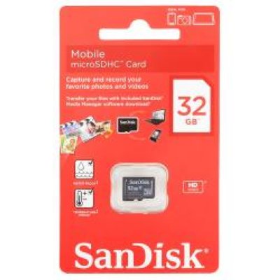   TransFlash 32Gb MicroSDHC class 4 SanDisk