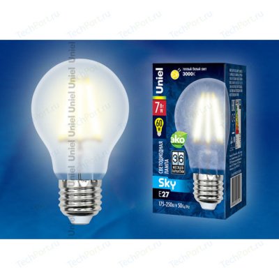 Uniel LED-JCDR-7W/WW/GU5.3/FR/DIM ALP01WH   7  600  3000  D50x55 MR16