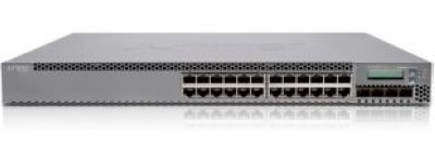 Juniper EX3300-24T  24-port 10/100/1000BaseT with 4 SFP+ 1/10G uplink ports (optics not i