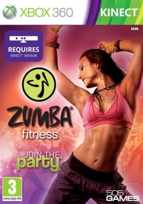   Microsoft XBox 360 Zumba Fitness" Kinect