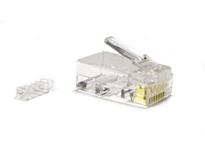 Hyperline PLUG-8P8C-UV-C6-SH  RJ-45(8P8C), .6 , , ,  