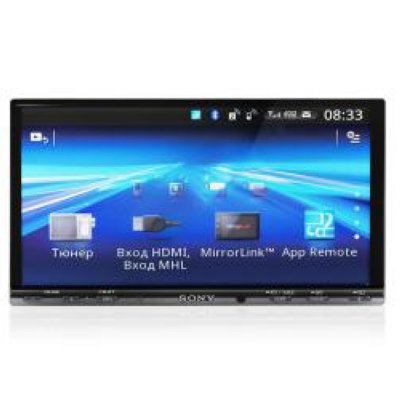  Sony XAV-712BT, 2 DIN, LCD 7", CD/DVD/USB,  , Bluetooth