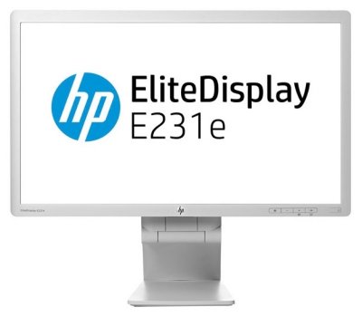  HP 23" EliteDisplay E231e White-Grey IPS LED 8ms 169 DVI Pivot 5M1 250cd 170  160  D-Sub