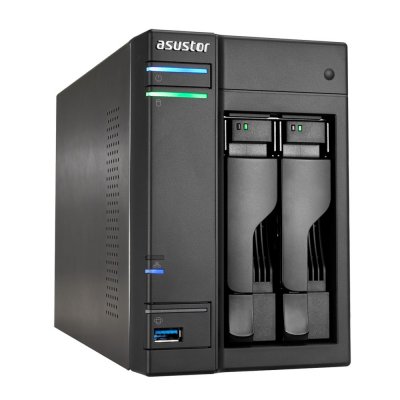   NAS Asustor AS-202TE + , 2x3.5HDD Hot Swap, RAID 0,1, JBOD, Atom 1,2 , 1Gb