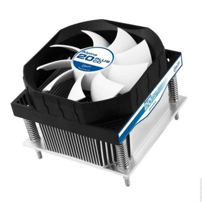 Arctic Cooling Alpine 20 Plus CO  LGA2011 Al+Cu 92  600-2200rpm Capacity 130 Watts 4-pin (UCA