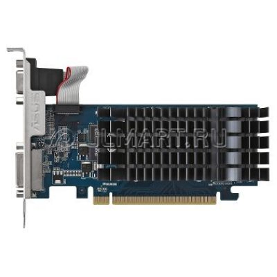  Asus PCI-E nVidia 210-SL-1GD3-BRK w/LP bracket GeForce 210 1024Mb 64bit DDR3 589/1200 DVI