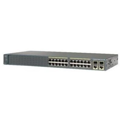  Catalyst Cisco WS-C2960-24LC-S 24 10/100 (8 PoE) + 2 T/SFP LAN Lite Image