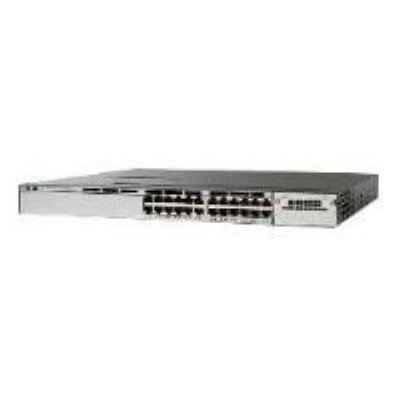  Catalyst Cisco WS-C3750X-24T-S 24 10/100/1000 Ethernet ports, with 350W AC Power Supply,