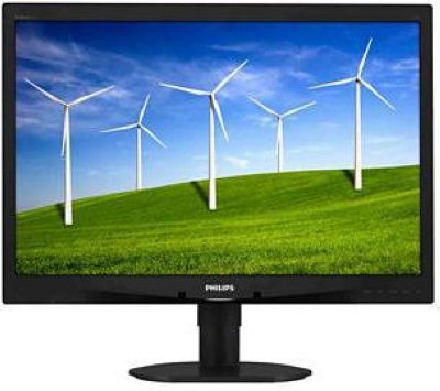  Philips 24" 240B4LPYCB (00/01) Glossy-Black TN LED 5ms 16:10 DVI 20M:1 250cd DisplayPort USB