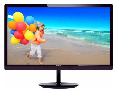  24" Philips 244E5QSD/0001 - AH-IPS WLED 1920x1080 1000:1 DC 20000000:1 250cd/m2