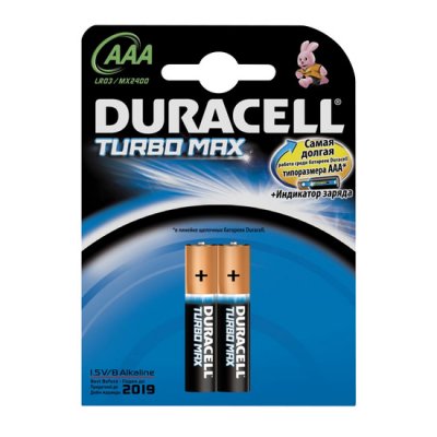  Duracell Turbo /LR03  2 .