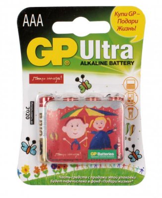  GP Ultra 24AUGL-2CR4   , 4  AAA