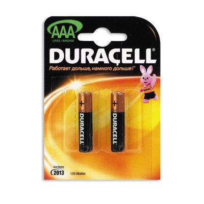   Duracell A  A LR03 BP2 2 /.