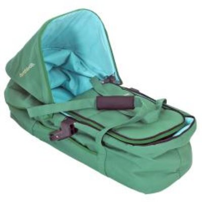  Bumbleride Carrycot Green Papyrus  Indie Twin