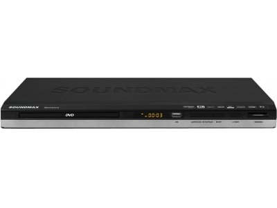 DVD  Soundmax SM-DVD5115 Dolby Digital, Dolby Pro Logic II, DTS, MP3, WMA, DivX, MP4, CD/DVD?R/