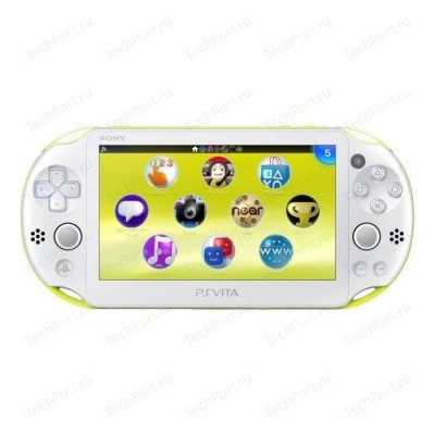   Sony PlayStation Vita 2006 Slim Wi-Fi, green/ white