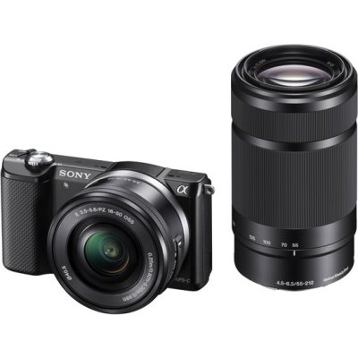   SONY Alpha ILCE-5000 double Kit (16-50 PZ + 55-21)