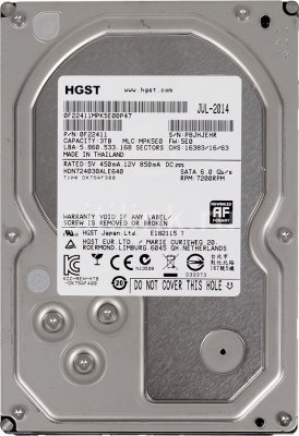   3.5" 3 Tb 7200rpm 64Mb cache Hitachi Deskstar NAS SATAIII H3IKNAS30003272SE 0S03661