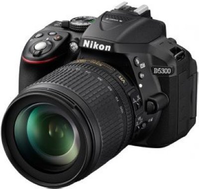   Nikon D5300 18-105 VR KIT (Black) (24.2Mpx,27-157.5mm,5.8x,F3.5-5.6,JPG/RAW,SDXC,3