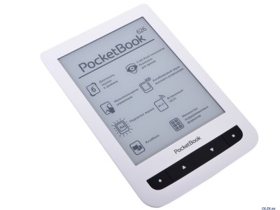   PocketBook 626 6" E-Ink HD Pearl frontlight 1024x758 touch 1.0Ghz 256Mb/4Gb 