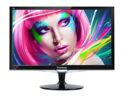  23.6" ViewSonic VX2452MH Black LED, 1920x1080, 2ms, 300 cd/m2, 1000:1 (DCR 50M:1), D-Sub, DV