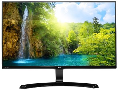  27" LG 27MP65HQ-P Black AH-IPS, LED, 1920x1080, 5ms, 250 cd/m2, 1000:1 (DCR 5M:1), D-Sub, HD