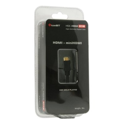  HDMI- miniHDMI IconBit 311B, 3 