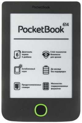   PocketBook 614 6" E-Ink Limited Edition  PB614-Y-RU-LE