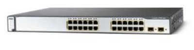 Cisco WS-C3750V2-24PS-E  Catalyst 3750V2 24 10/100 PoE + 2 SFP Enhanced Image