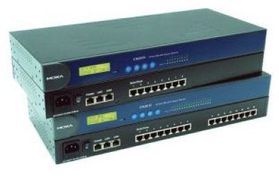 MOXA CN2610-16-2AC  CN2610-16-2AC 16 port Server, dual RS-232, RJ-45 8pin, 15KV ESD, Dual 1