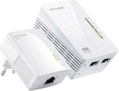 TP-LINK TL-WPA2220KIT  powerline WiFi 300Mbps, 802.11b/g/n, 2UTP, Powerline200Mbps, 2  